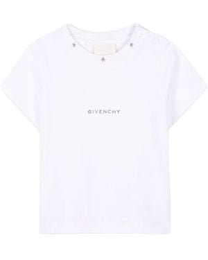 Givenchy Logo Crew Neck T-Shirt - White