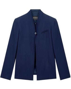 Emporio Armani Jacket With Bib - Blue