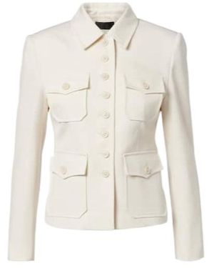 Nili Lotan Jamison Virgin Wool Jacket - White