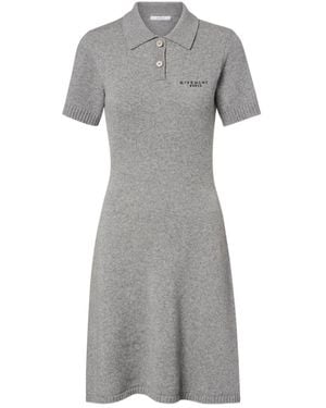 Givenchy Wool And Cashmere Polo Dress - Gray