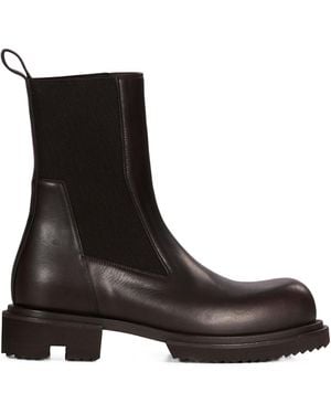 Rick Owens Beatle Gabe Chelsea Boots - Black