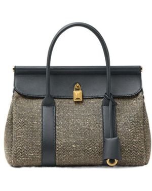 Loro Piana Loom Bag L25 - Black