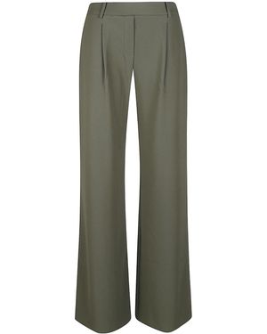 Patrizia Pepe Wide-Leg Trousers - Green
