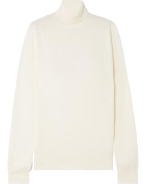 Frankie Shop Long-Sleeved Turtleneck Sweater - White