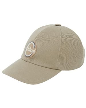 Chloé Logo Hat - White