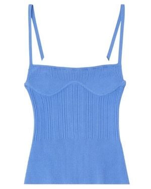 DIESEL Sleeveless Tops - Blue