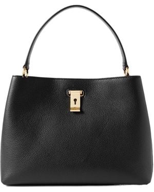 Bally Textured-Leather Tote - Black