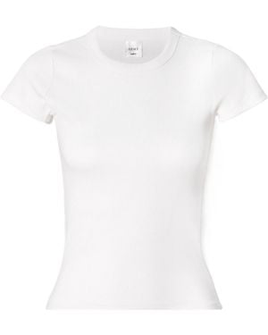 Leset Stretch-Cotton Jersey T-Shirt - White