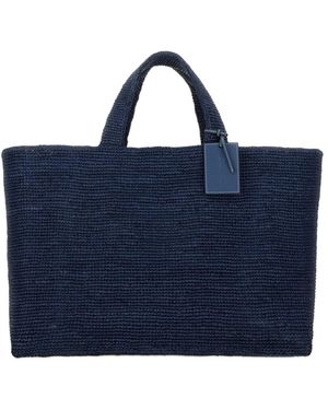 Manebí Double-Handled Handbag - Blue
