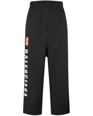Balenciaga Logo Track Pants - Black