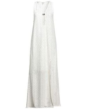 Ganni Long Dress - White