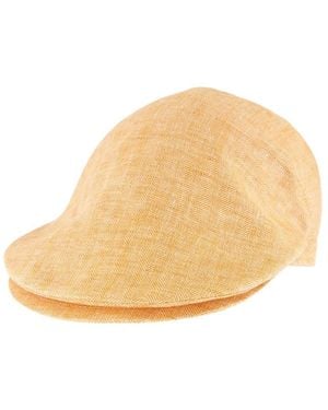Borsalino Logo Hat - Natural