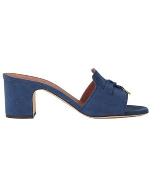 Loro Piana Summer Charms Sandal - Blue