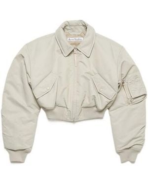 Acne Studios Bomber Jacket - White