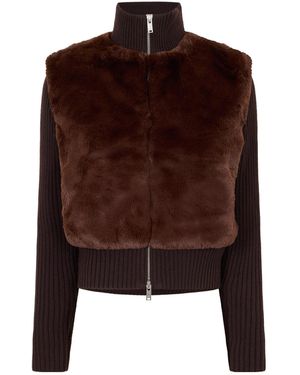 Moose Knuckles Simple Knitted Sweater - Brown