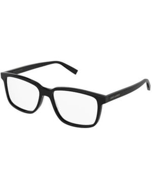 Saint Laurent Eyewear Rectangle Frame Glasses - White