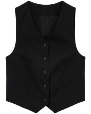 AllSaints Aleida Lightweight Tri Waistcoat - Black