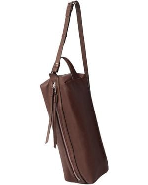 Lemaire Care Shoulder Bag - Brown