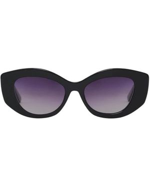 Anine Bing Cat Eye Frame Sunglasses - White