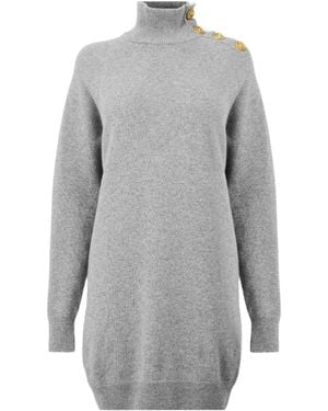 Balmain Mini Dresses - Gray