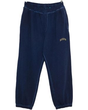 Barrow Logo-Detail Track Pants - Blue
