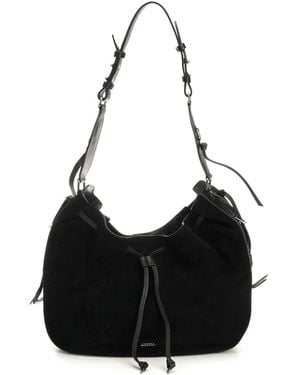 Isabel Marant Bolton Hobo Shoulder Bag - Black