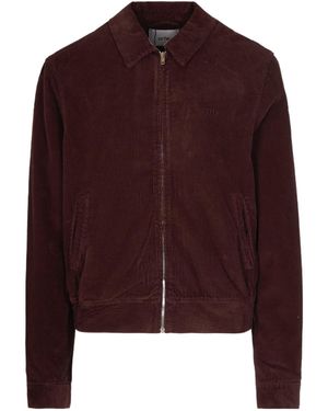 Arte' Shirt-Style Casual Jacket - Purple