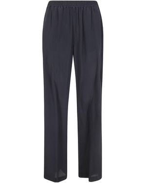 Seventy Elasticated-Waist Trousers - Blue