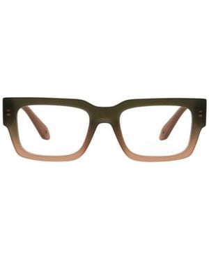 Giorgio Armani Square-Frame Glasses - Multicolour
