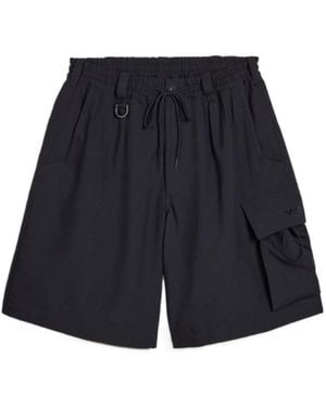 Y-3 Sport Uniform Cargo Shorts - Blue
