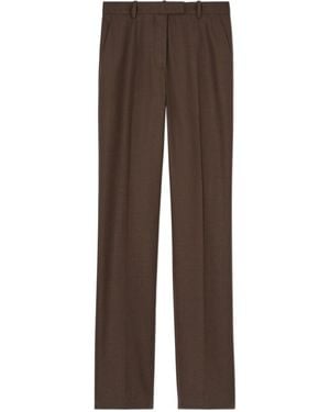 Loro Piana Pressed Crease Pants - Brown