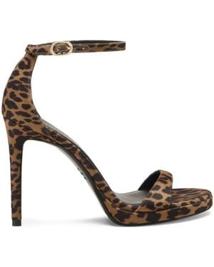 Stuart Weitzman Nudist Platform - Metallic