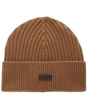 Herno Knit Hat - Brown