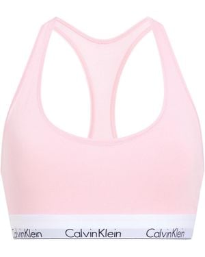 Calvin Klein Cotton Nonwire Bra - Pink