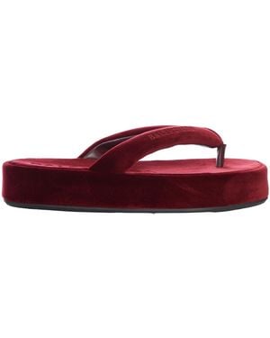 Balenciaga Jet Lag Thongs - Red