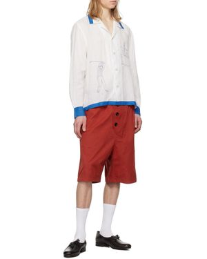 Bode Linen Shirt - White