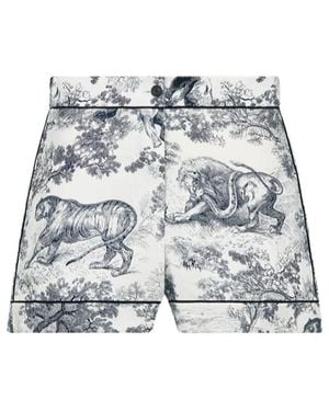 Dior Chez Moi Shorts - Blue