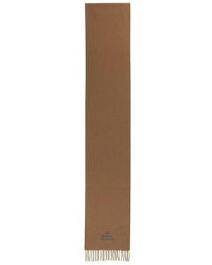 Vivienne Westwood Fringed Scarf - Brown