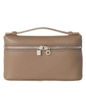 Loro Piana Extra Pocket Mini Pouch - Natural