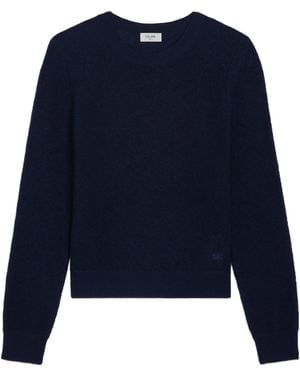 Celine Crewneck Jumper - Blue