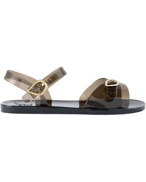 Ancient Greek Sandals Recycled-Pvc Slingback Sandals - Brown