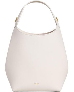 Celine Small Hobo - White