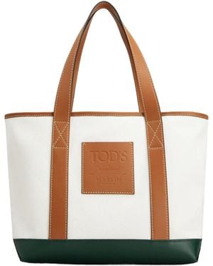 Tod's Logo Handbag - Multicolour