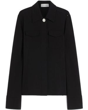 Sportmax Wells Long-Sleeved Jacket - Black