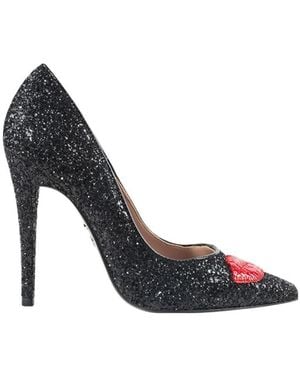 Chiara Ferragni Sequined High Heels - Blue