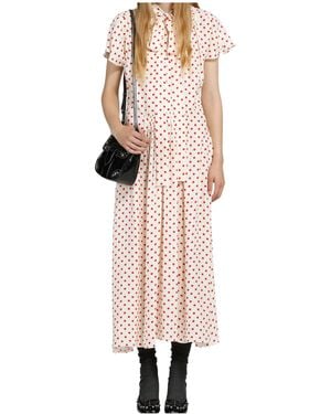 N°21 Polka Dot Dress - Pink
