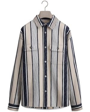 Dior Iviera Oblique Sun Stripes Overshirt - Multicolour