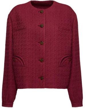 Blazé Milano Long-Sleeved Casual Jacket - Red