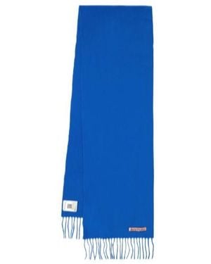 Acne Studios Scarf With Fringe - Blue