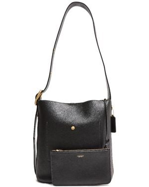 COACH Bleecker Bucket Bag - Black